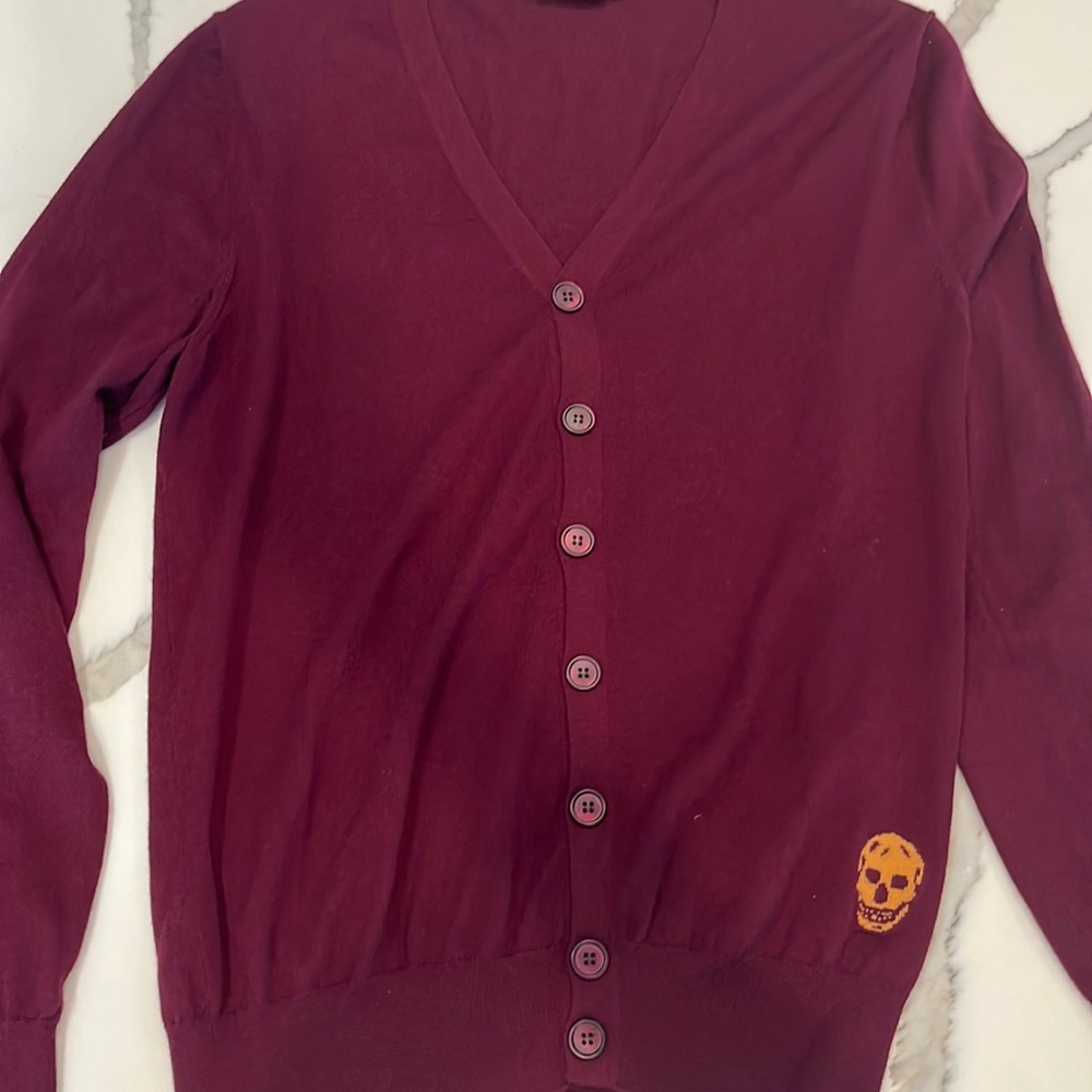 Alexander McQueen Men’s Cardigan Sweater